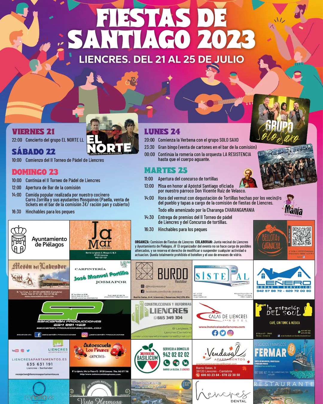 Fiestas de Santiago Liencres 2023