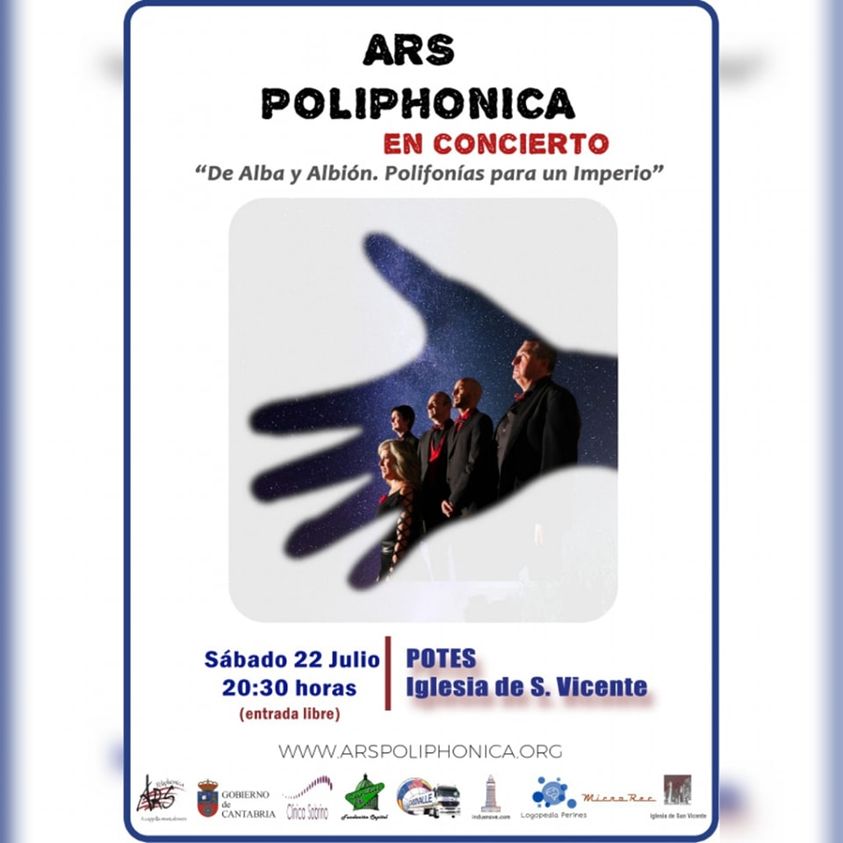 Concierto Ars Poliphonica – 22 Julio