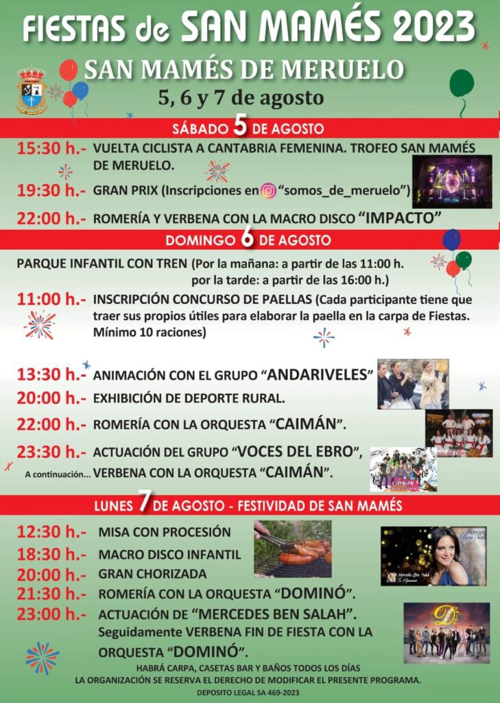 Fiestas san mames de meruelo