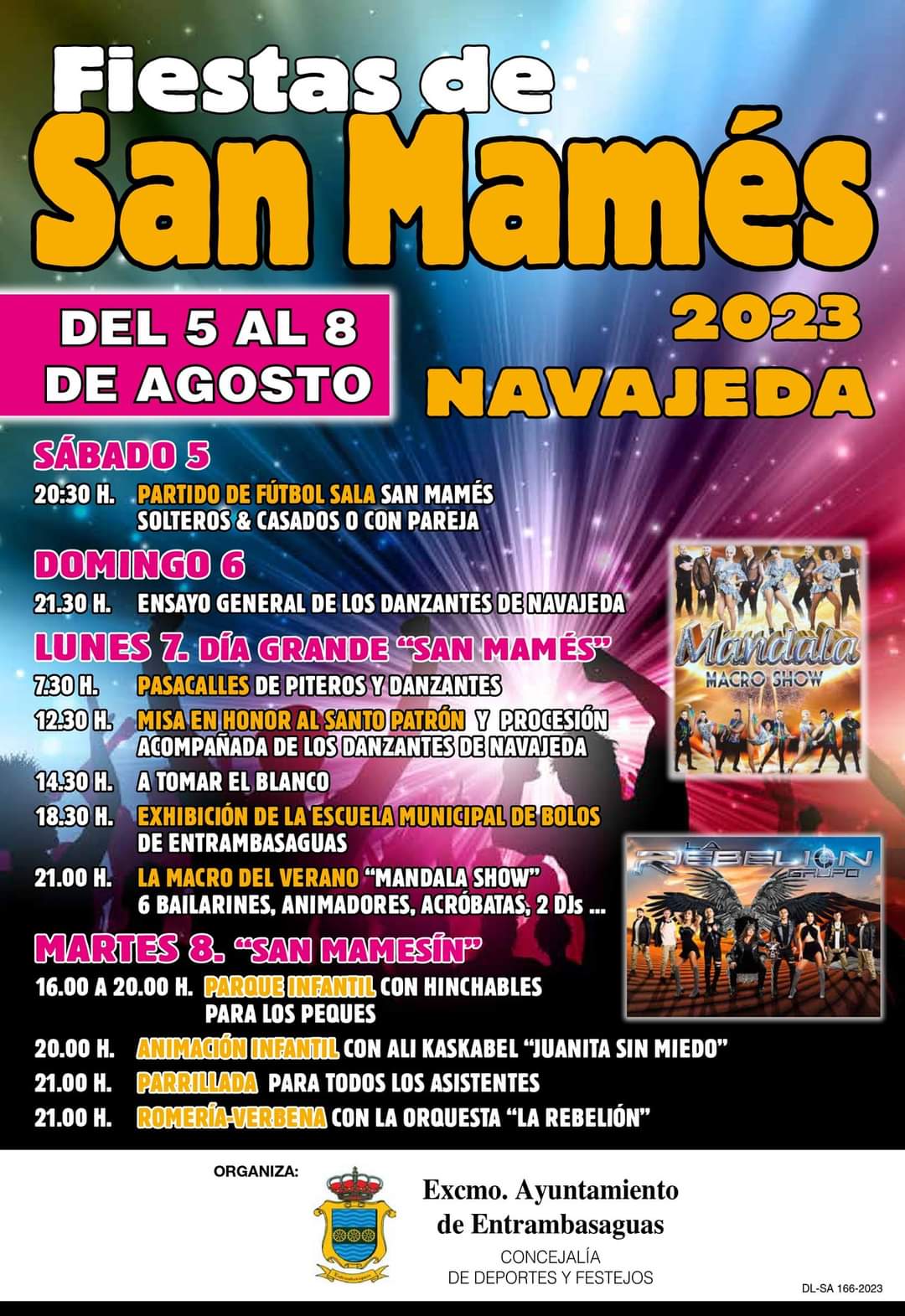 Fiestas de San Mamés Navajeda 2023