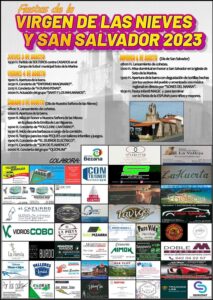 Fiestas de la Virgen de las Nieves y San Salvador 2023