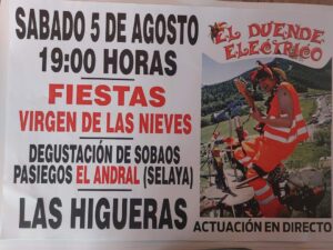 Fiestas de la Virgen de las Nieves y San Salvador 2023