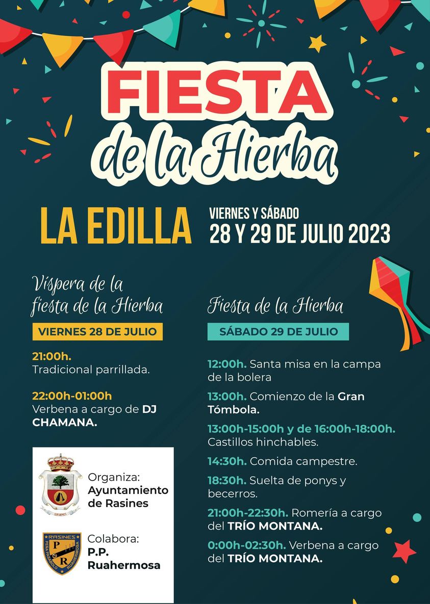Fiesta de la Hierba – La Edilla 2023