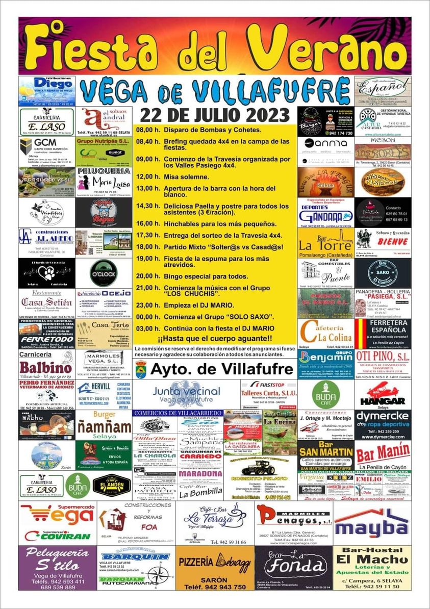 Fiesta del Verano – Vega de Villafufre 2023