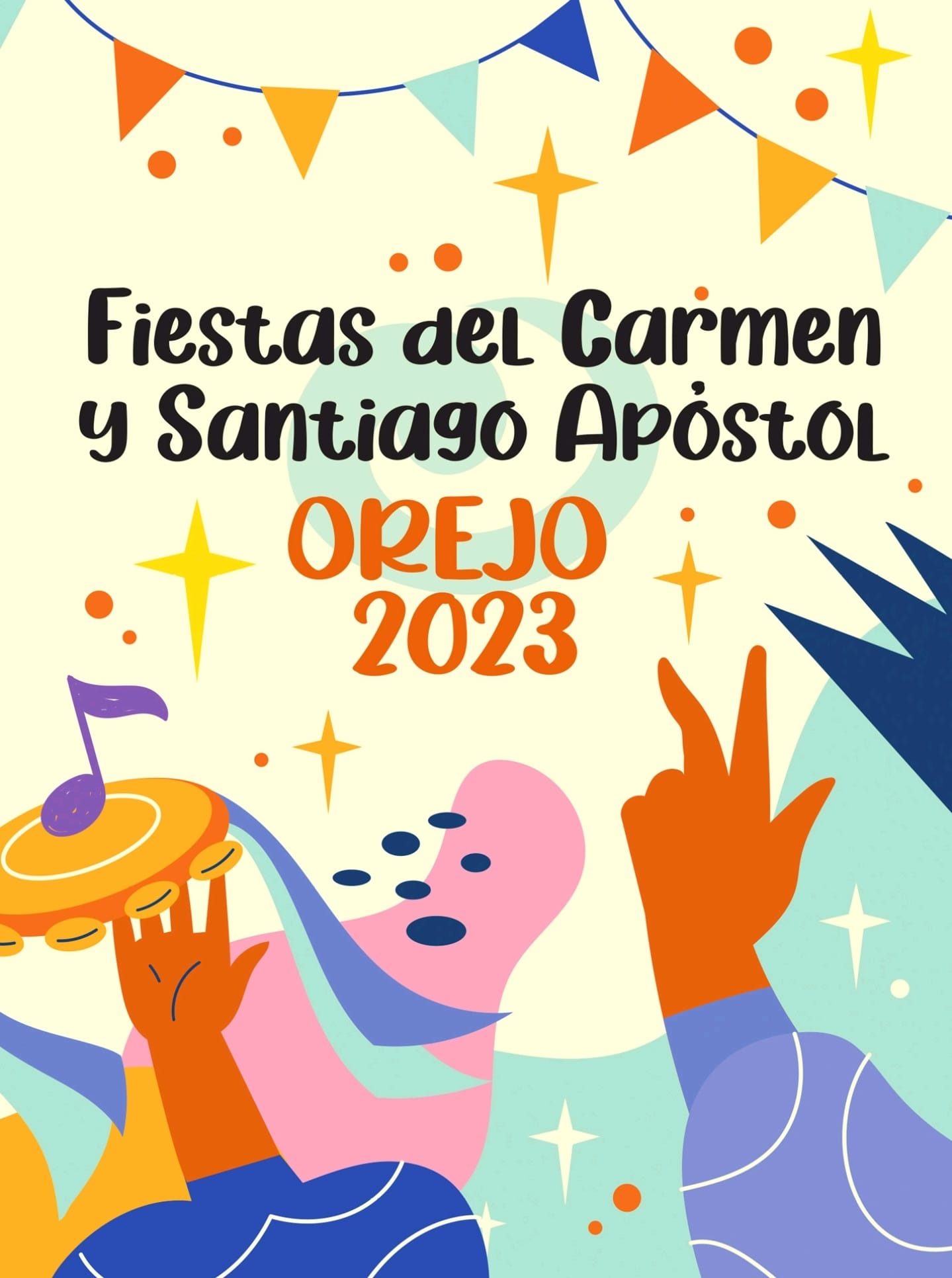Fiestas del Carmen y Santiago Apóstol Orejo 2023