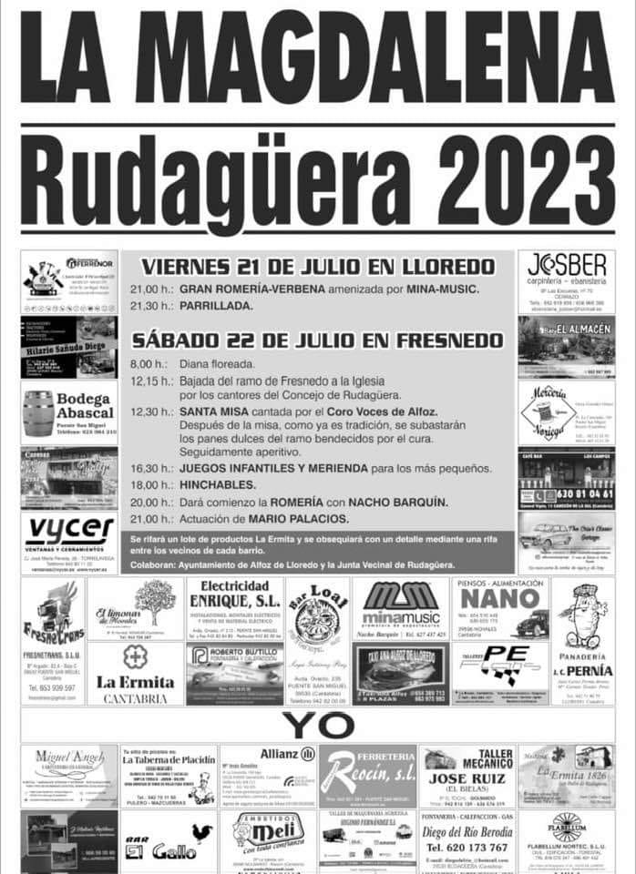 La Magdalena Rudagüera 2023
