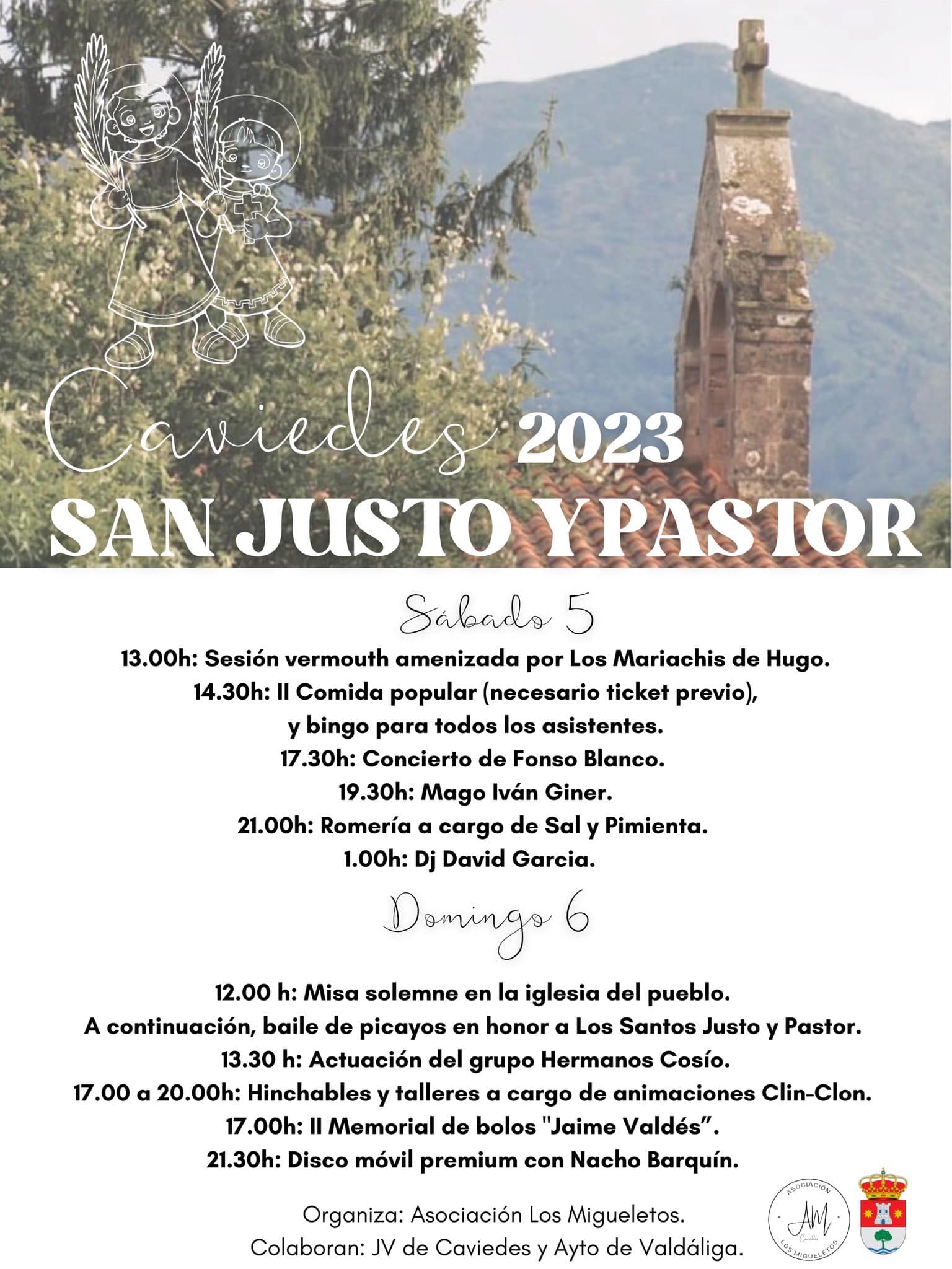 San Justo y Pastor Caviedes 2023