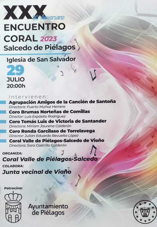 XXX Encuentro Coral Salcedo de Piélagos 2023