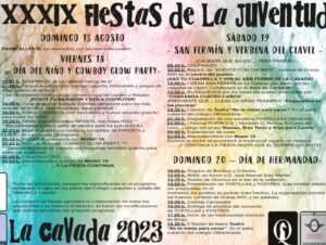 XXXIX Fiestas de la Juventud La Cavada 2023