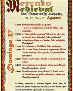 Mercado Medieval San Vicente 2023