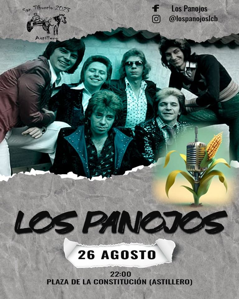 Concierto Los Panojos – 26 Agosto