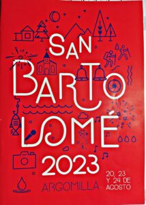 Fiestas San Bartolomé Argomilla 2023