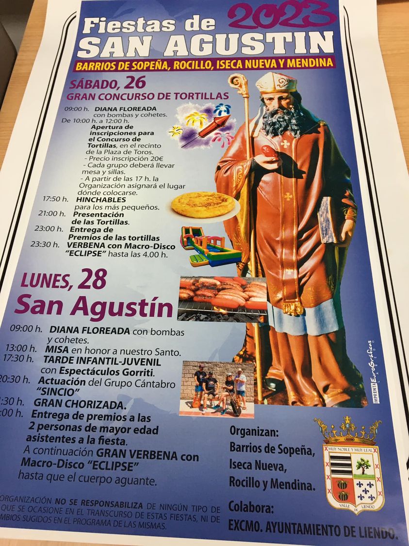 Fiestas San Agustín Liendo 2023