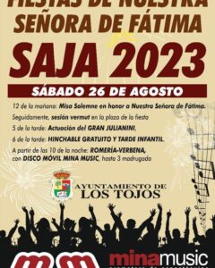 Fiestas de Nuestra Señora de Fatima Saja 2023
