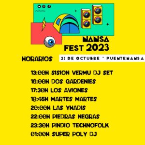 Nansa Fest 2023 – Horarios – Artistas