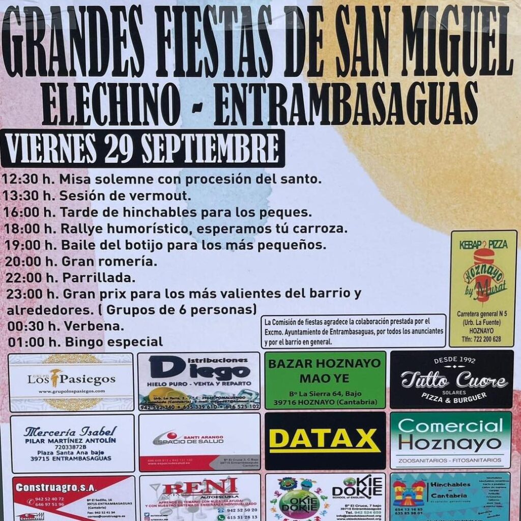 Grandes Fiestas San Miguel Elechino 2023