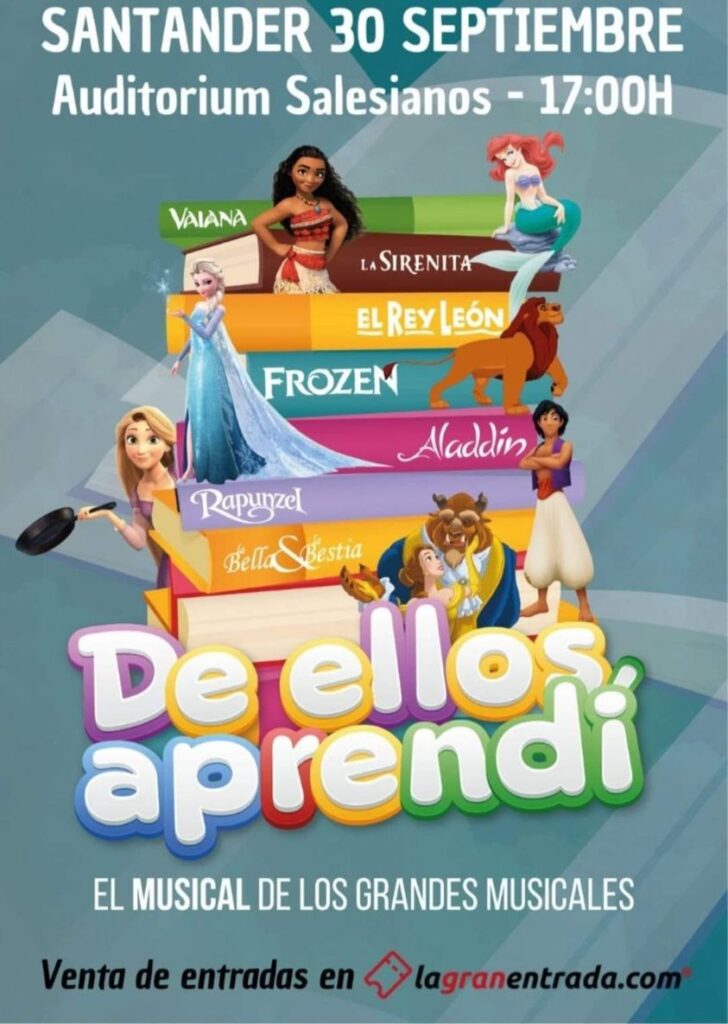 De ellos Aprendí – El Musical de los Grandes Musicales – 30 Septiembre