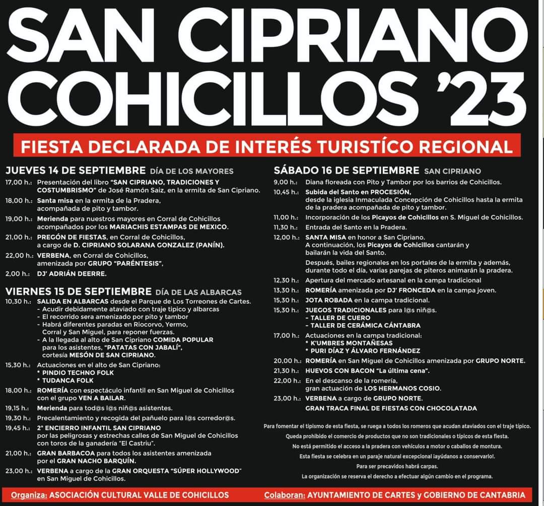 San Cipriano Cohicillos 2023