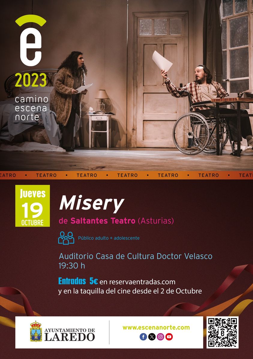 Teatro – Misery – 19 Octubre