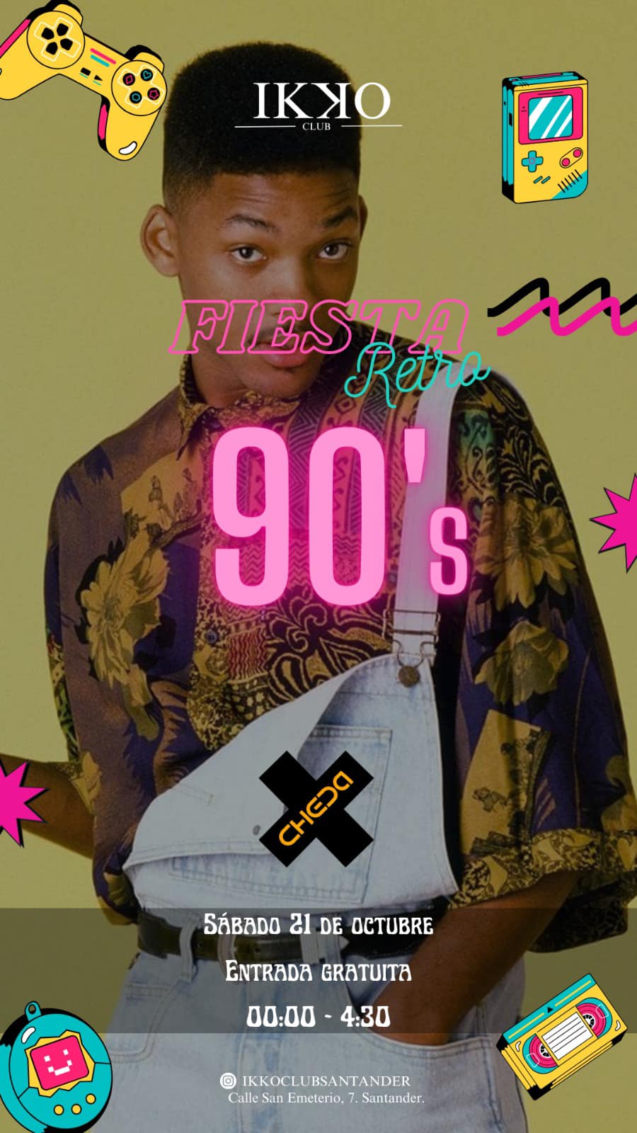 Fiesta Retro 90 - Ikko Club - 21 Octubre
