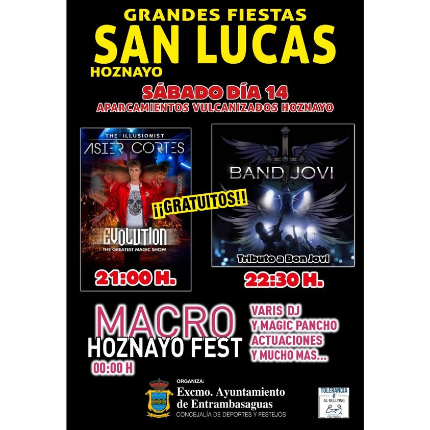 Grandes Fiestas de San Lucas Hoznayo - 14 Octubre
