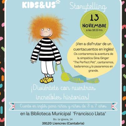 Kids & Us – Storytelling – 13 Noviembre
