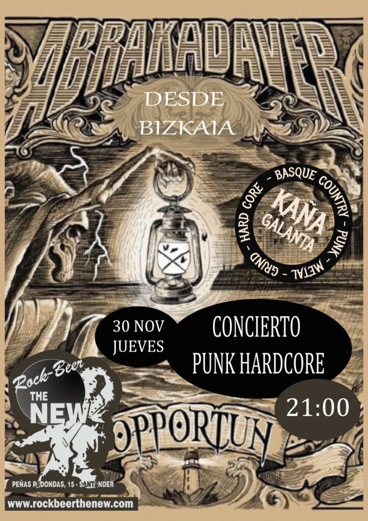 Concierto Abrakadaver – 30 Noviembre