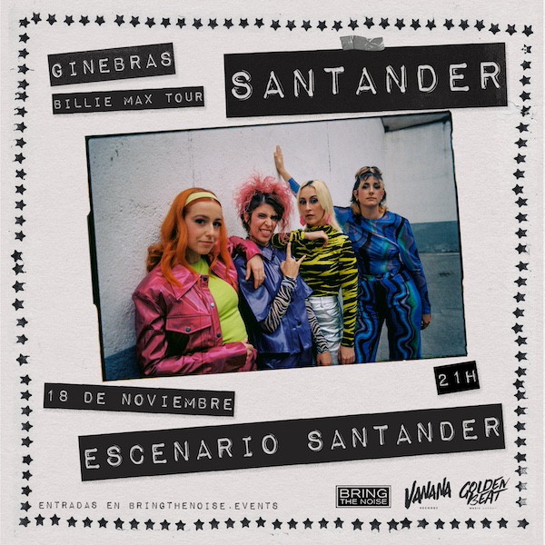 Concierto de Ginebras en Santander 2023