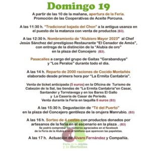 Feria de la Alubia y la Hortaliza 2023