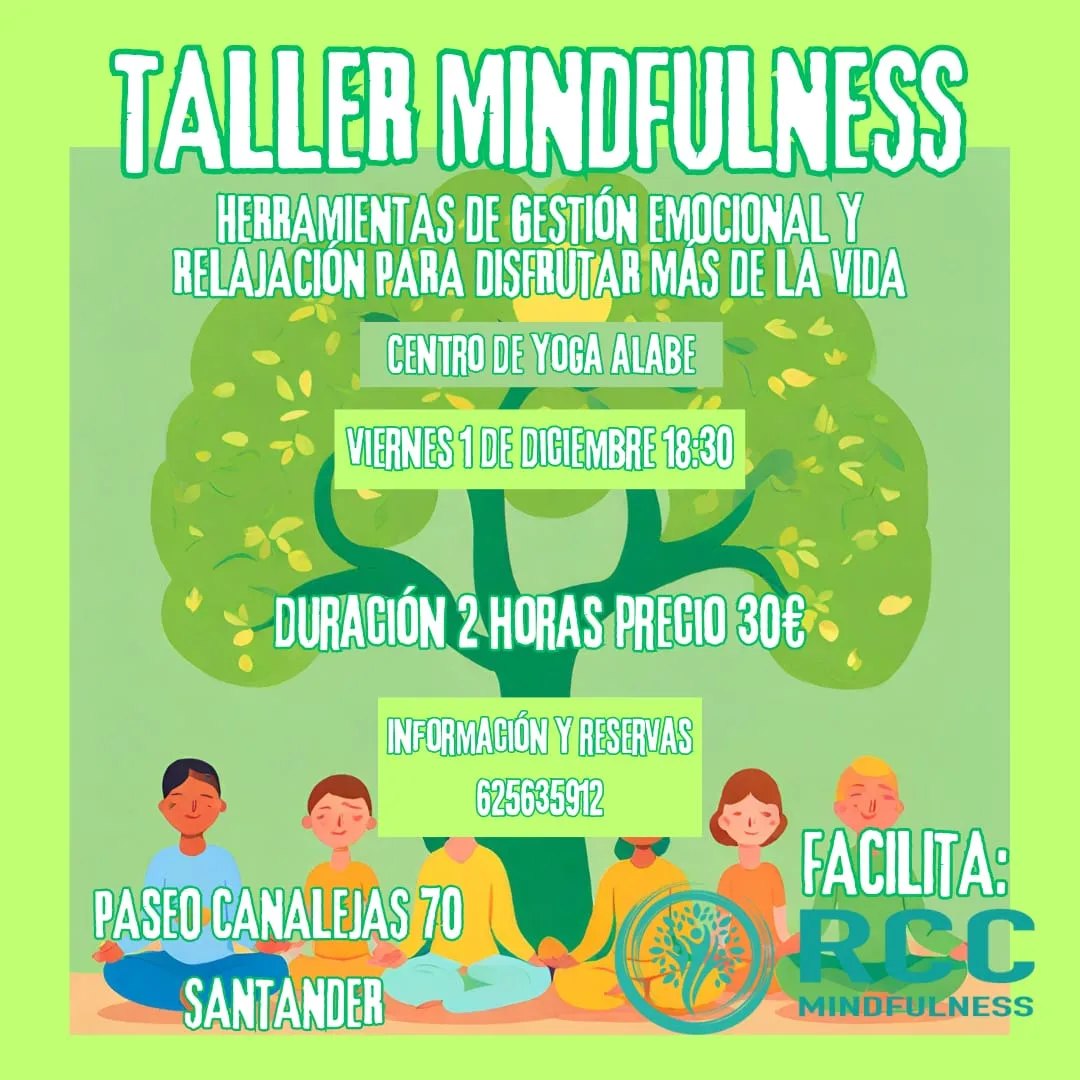 Taller Mindfulness - 1 Diciembre