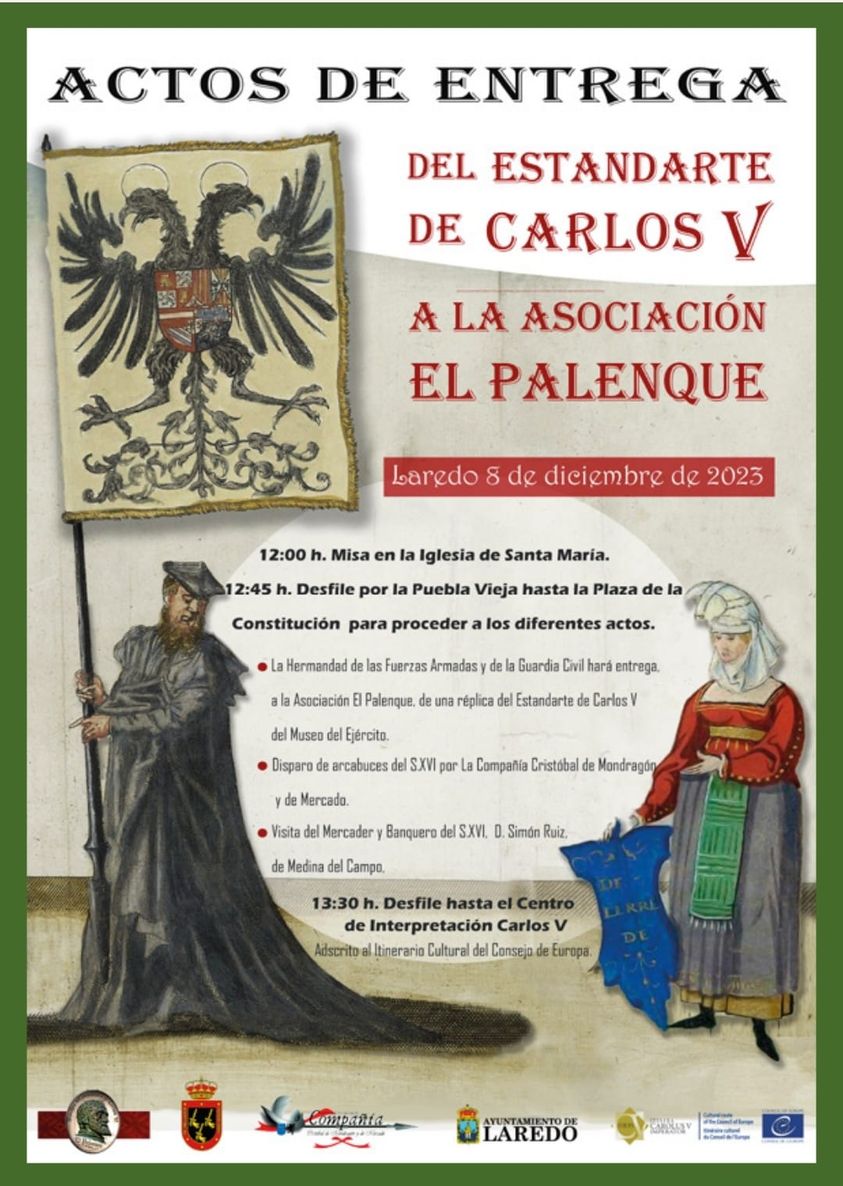 Actos de entrega del Estandarte de Carlos V 2023