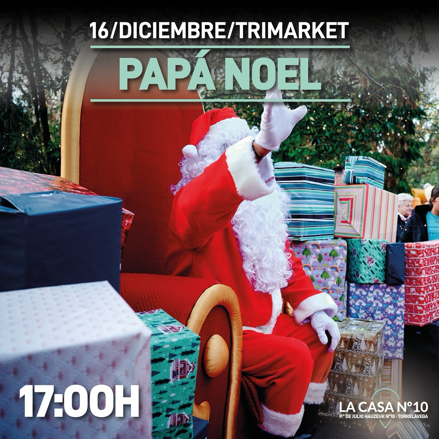 Visita Papa Noel - Trimarket 2023 - 16 Diciembre