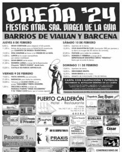 Fiestas de Nuestra Señora de la Guía Oreña 2024