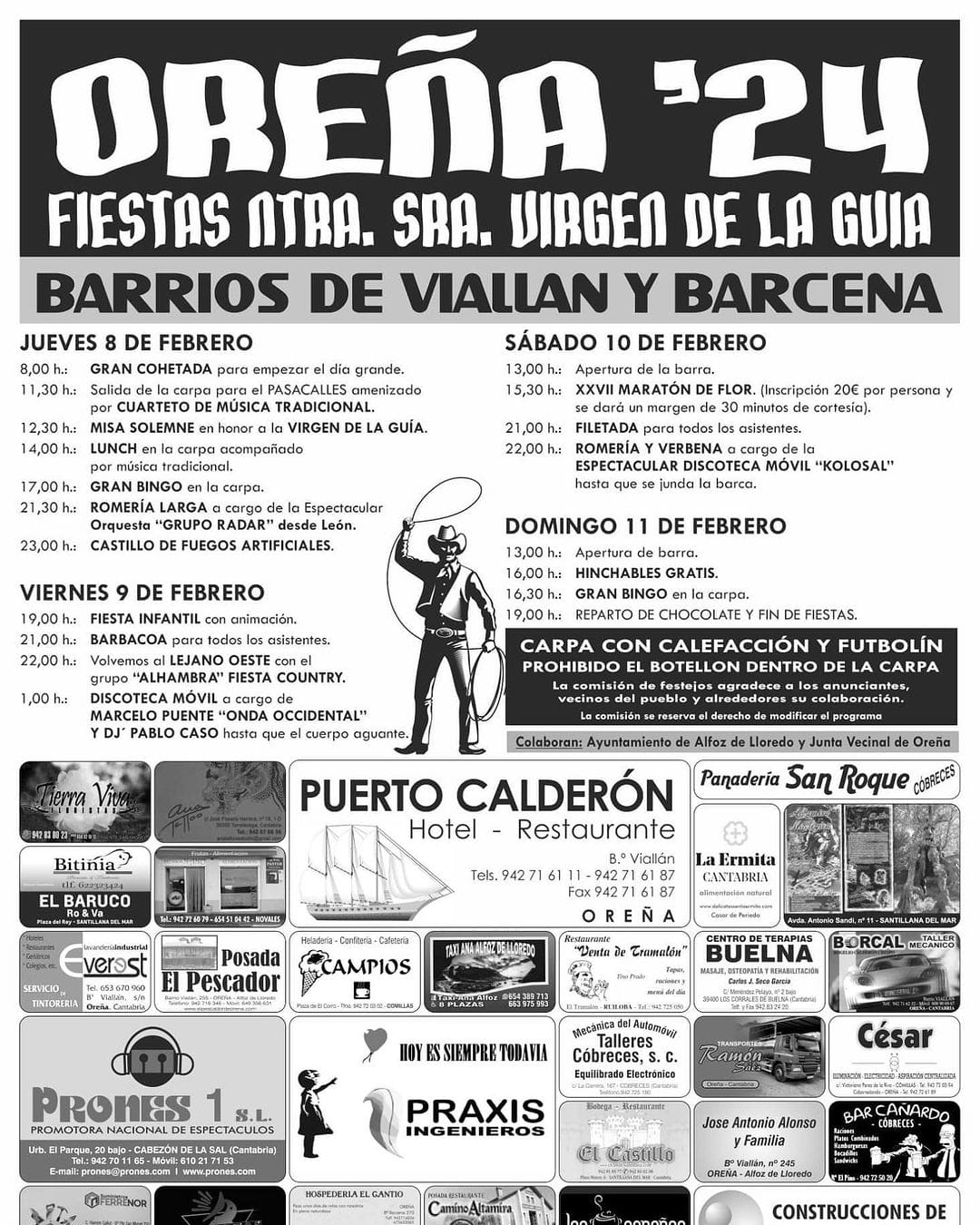 Fiestas de Nuestra Señora de la Guía Oreña 2024