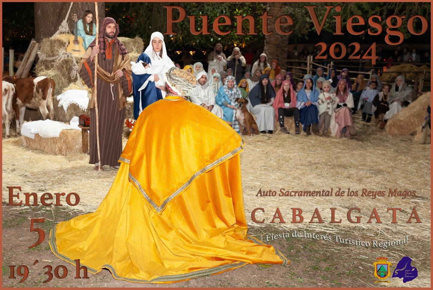 Auto Sacramental de Los Reyes Magos Cabalgata Puente Viesgo 2024