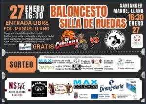 Baloncesto Silla de Ruedas – 27 Enero