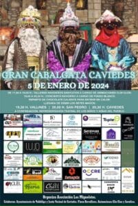 Cabalgata de los Reyes Magos Caviedes 2024
