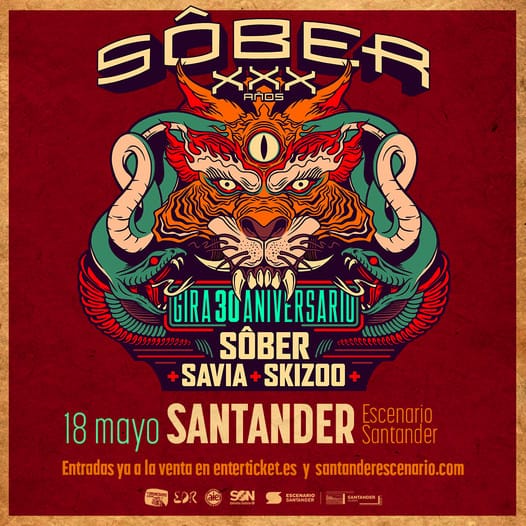 Concierto Sôber Santander 2024