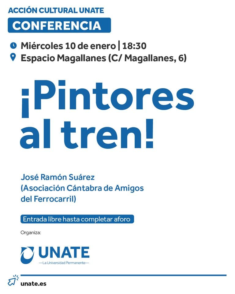 Conferencia – Pintores al Tren
