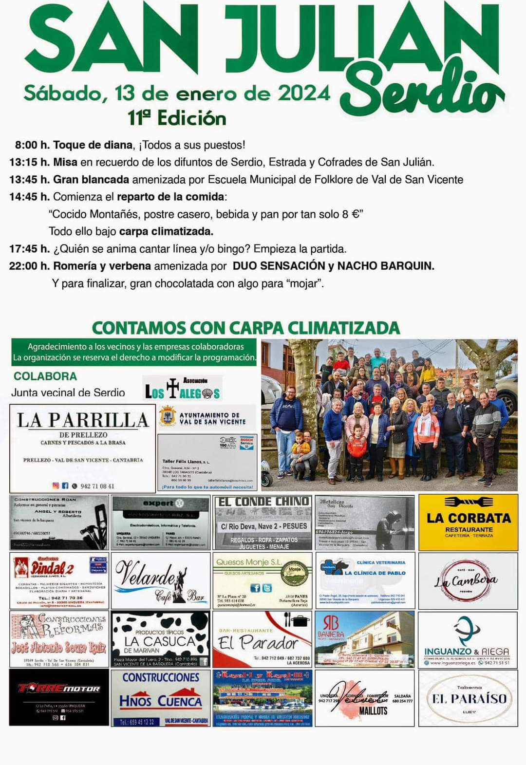 San Julián Serdio 2024