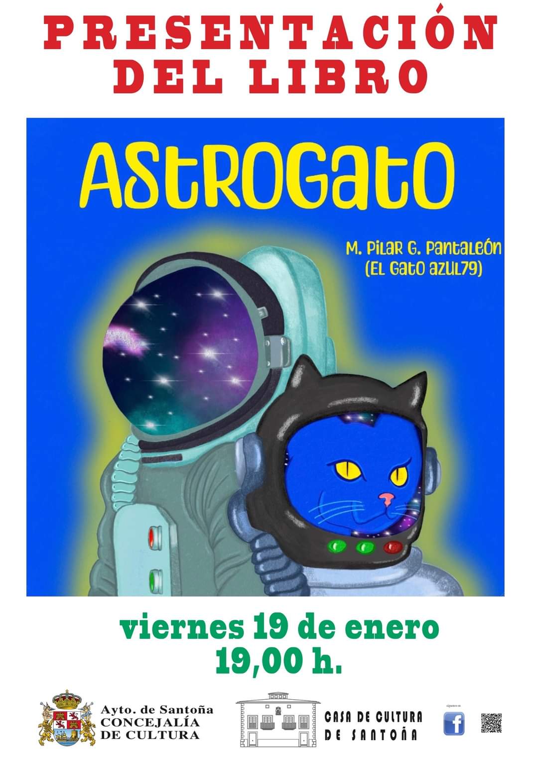 Presentación Libro Astrogato – 19 Enero