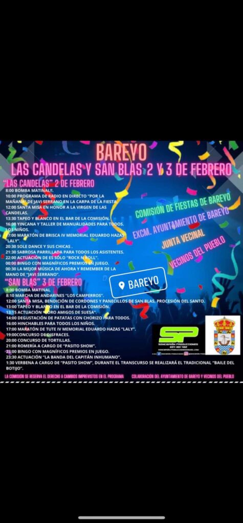 Las Calderas y San Blas Bareyo 2024