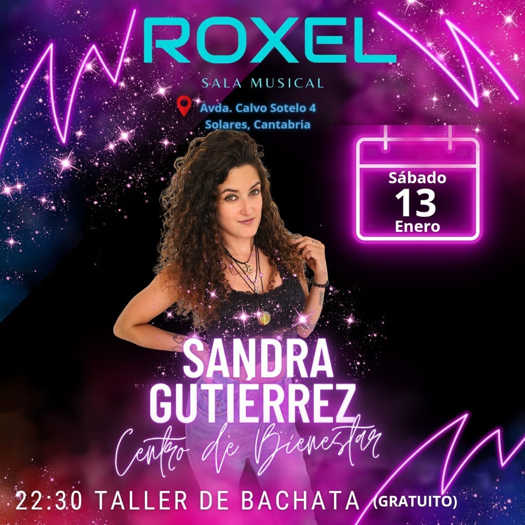 Taller de Bachata – Sandra Gutierrez – 13 Enero