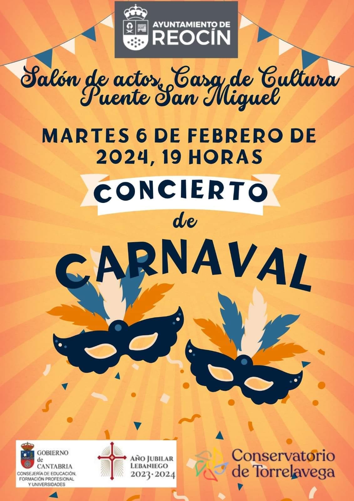 Concierto de Carnaval – 6 Febrero
