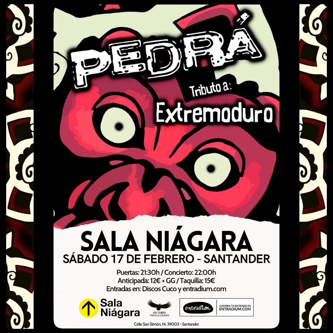 Pedrá Tributo a Extremoduro – 17 Febrero
