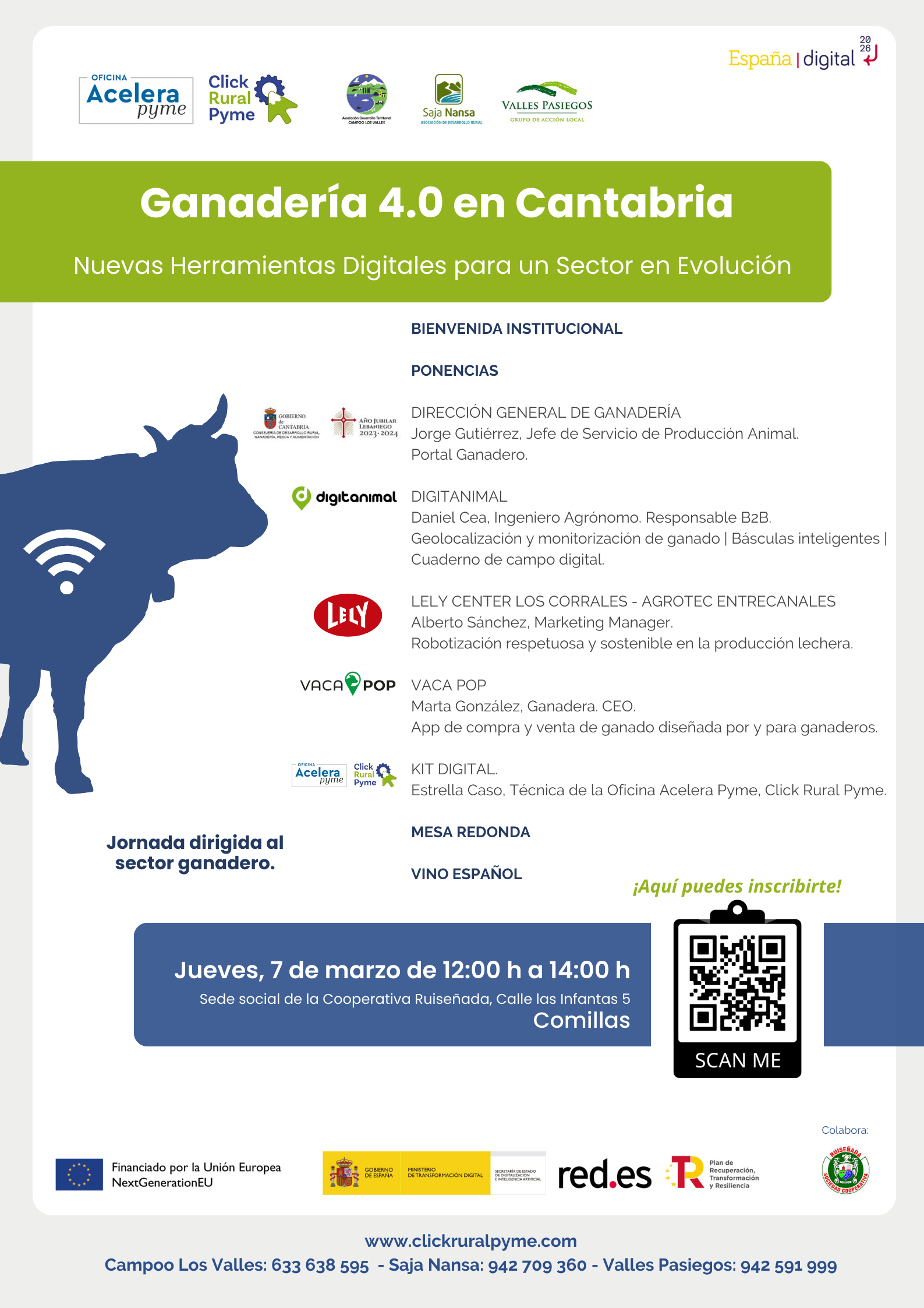 Ganadería 4.0 en Cantabria: Nuevas herramientas digitales