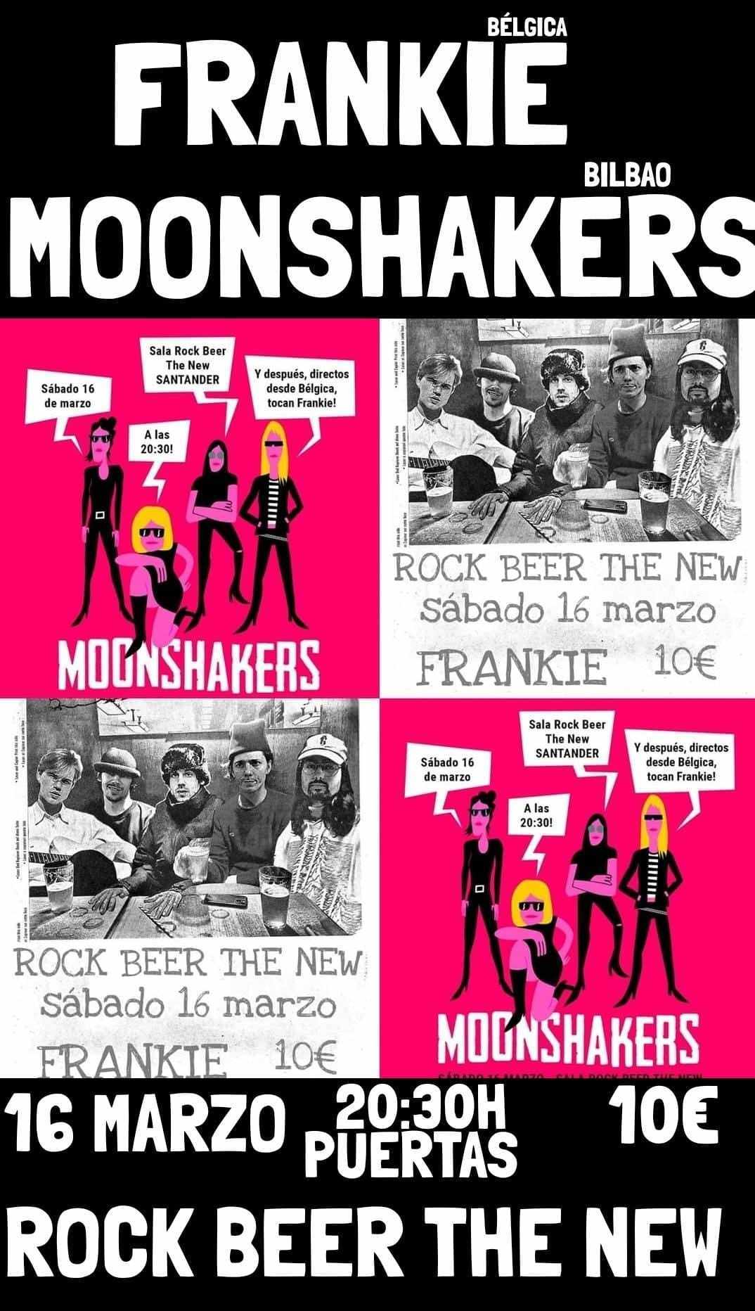 Concierto Frankie- Moonshakers