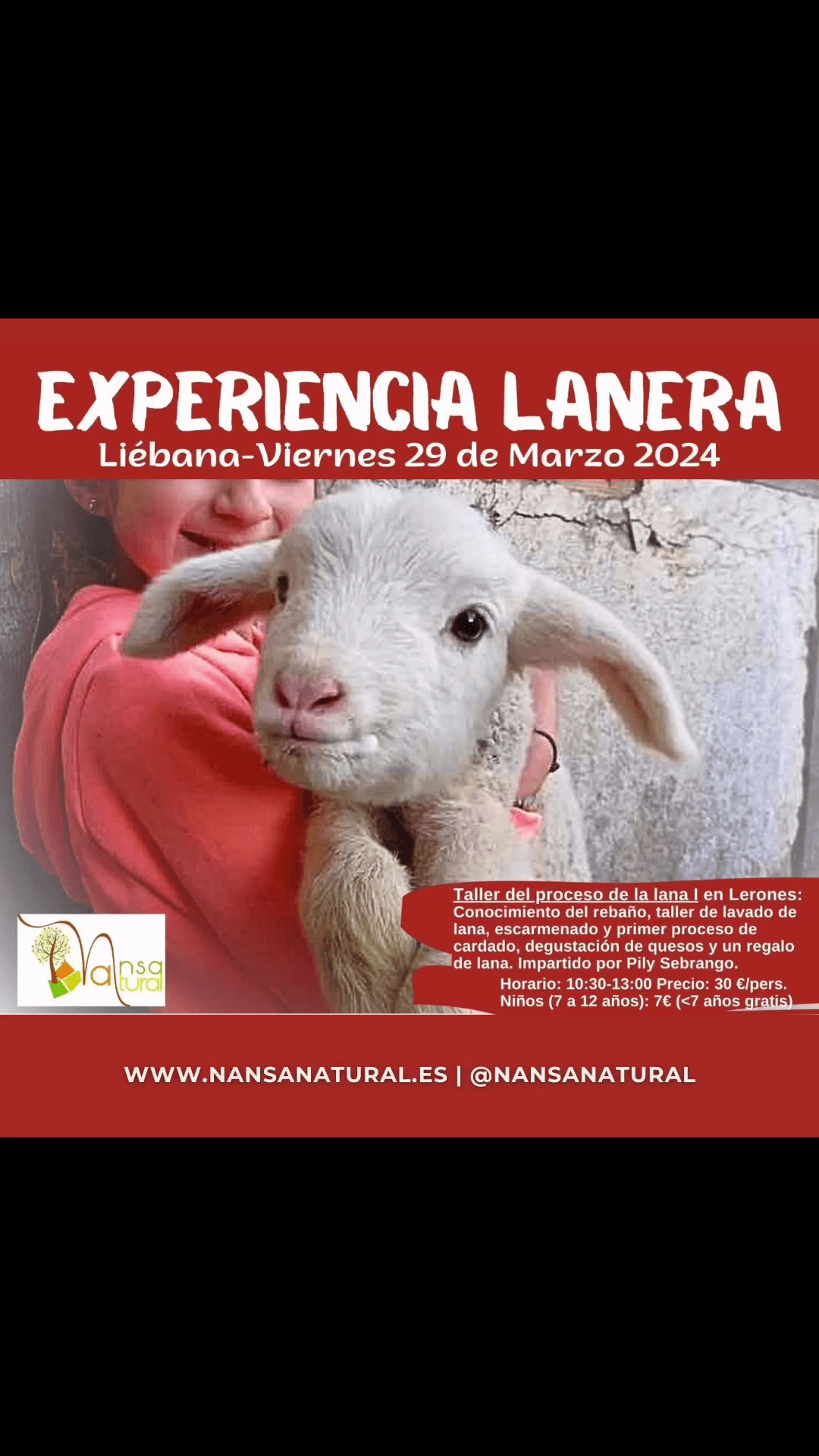 Experiencia Lanera  – 29 Marzo