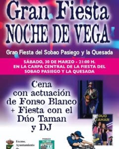 Gran fiesta del Sobao y La Quesada 2024