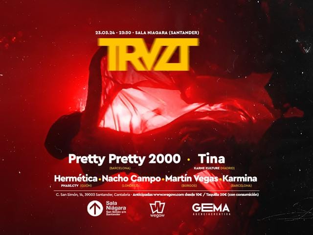 Concierto Trvzt Marzo Sala Niagara en Santander 2024